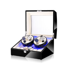 4+6錶位自動上鏈鋼琴烤漆手錶盒